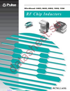 PE-0805CM121JTT datasheet  