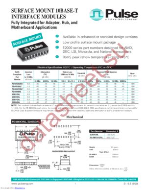 E2003QNLT datasheet  