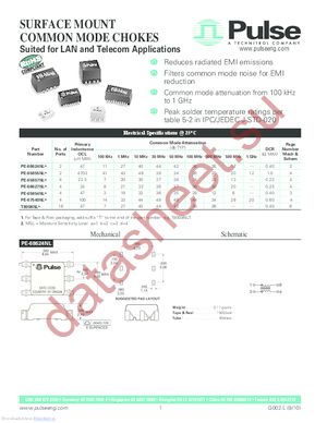 PE-67540NLT datasheet  