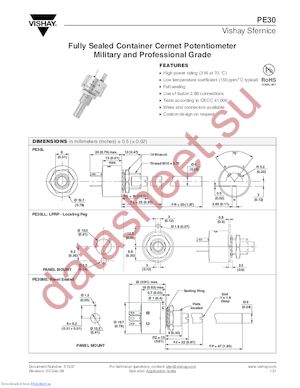 PE30AM220R20%ABO10E3 datasheet  