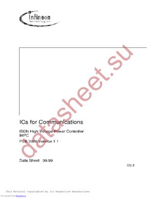 PEB2026T-S datasheet  