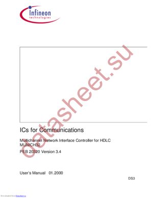 PEB20320HV34 datasheet  