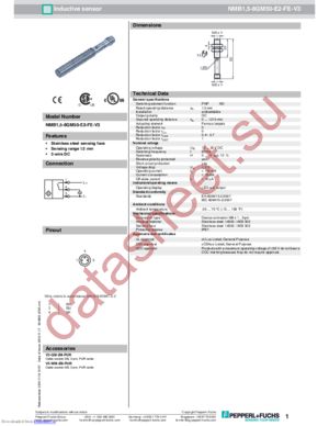 5-8GM50-E2-FE-V3 datasheet  