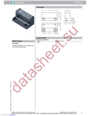 BT-F110-G datasheet  