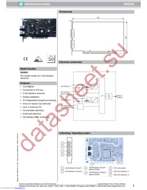 BW2087 datasheet  