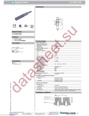 CJ4-12GK-N-10M datasheet  