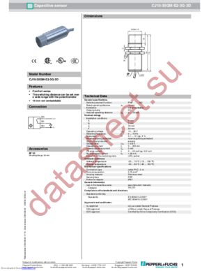 CJ10-30GM-E2-3G-3D datasheet  