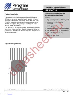 926C31-00 datasheet  