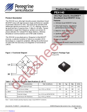 PE4140 datasheet  