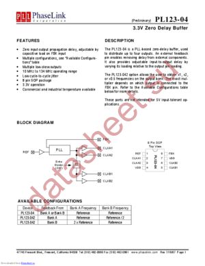 P123-04 datasheet  