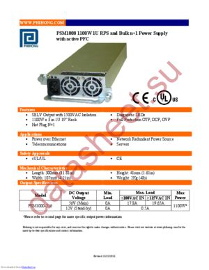 PSM1000-216-R datasheet  