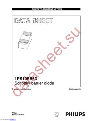 1PS10SB82,315 datasheet  