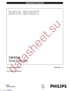 N74F273AD,623 datasheet  