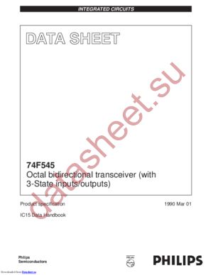 N74F545N,602 datasheet  