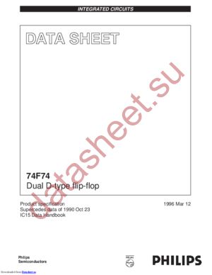 N74F74N,602 datasheet  