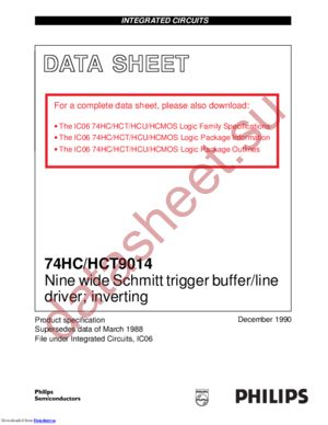 74HCT9015D datasheet  