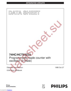 74HCT9323D datasheet  