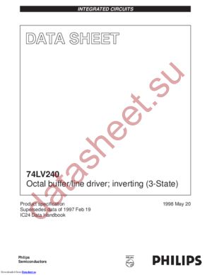 74LV244DB,118 datasheet  