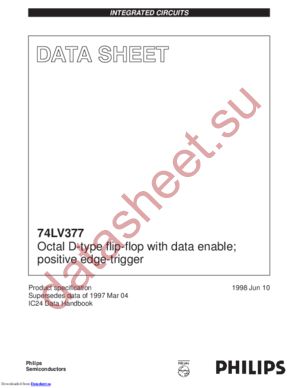 74LV377D,112 datasheet  