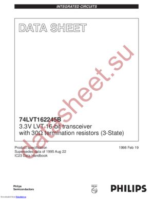 74LVT162245BDGG,11 datasheet  