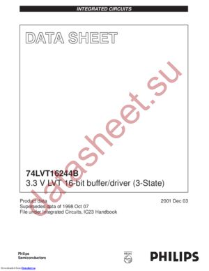 74LVT16244B-1DGG datasheet  