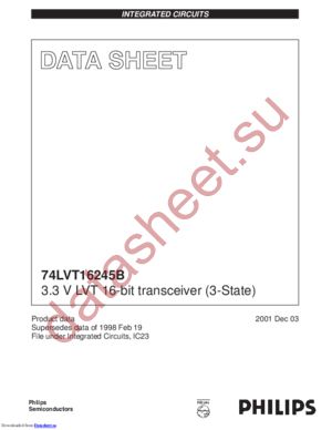 74LVT16245B-1 datasheet  