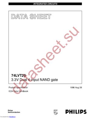 74LVT10PW,118 datasheet  