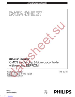 S83C851-4B44 datasheet  