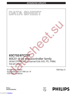 S83C752-5A28 datasheet  