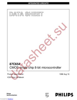 S83C654IBBB datasheet  