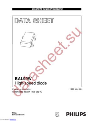BAL74W-T datasheet  