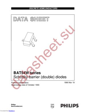 BAT54AW,115 datasheet  