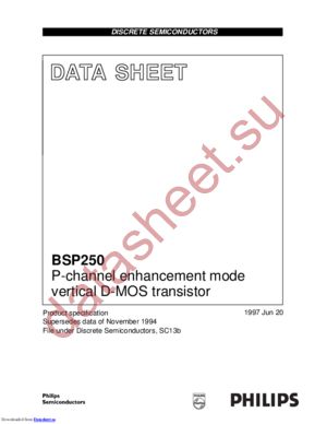 BSP250,115 datasheet  