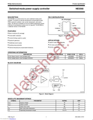 NE5568 datasheet  