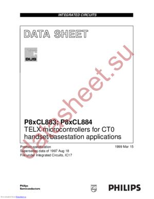 P8XCL883 datasheet  
