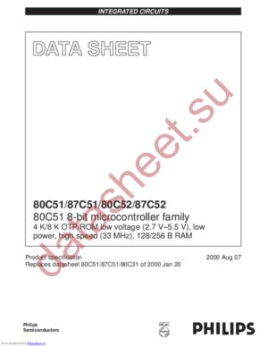 S87L51FA-7A44 datasheet  