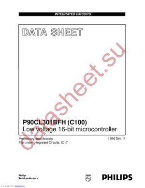 P90CL301BFH datasheet  