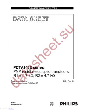 PDTA124TU,115 datasheet  