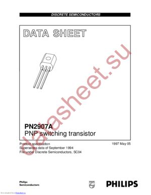 PN2907 datasheet  