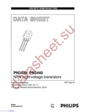 PN3440 datasheet  