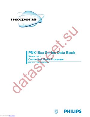 PNX1500E datasheet  