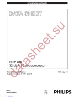 PR31700 datasheet  