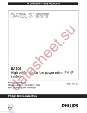 SA605DK/01,112 datasheet  