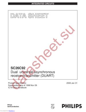 SC26C92C1A,529 datasheet  