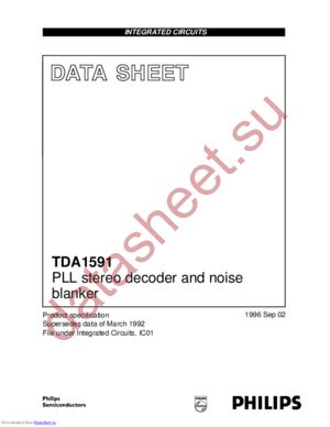 TDA1591/V3/S3 datasheet  