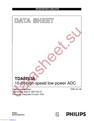 TDA8763AM/4 datasheet  