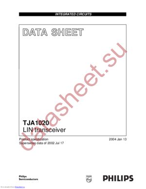 TJA1020T/VM,112 datasheet  