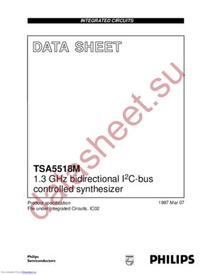 TSA5518M/C3 datasheet  
