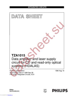 TZA1015T/N3 datasheet  