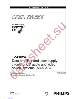 TZA1024T-V2 datasheet  